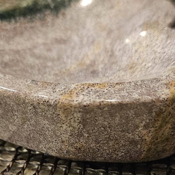 Ocean Jasper Heart Bowl - Picture 4 of 4